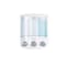 Better Living Better Living Euro Clear White ABS plastic Lotion/Soap Dispenser 76354-1 - alternate 2